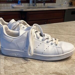 Adidas Stan smith  White Leather Trainers